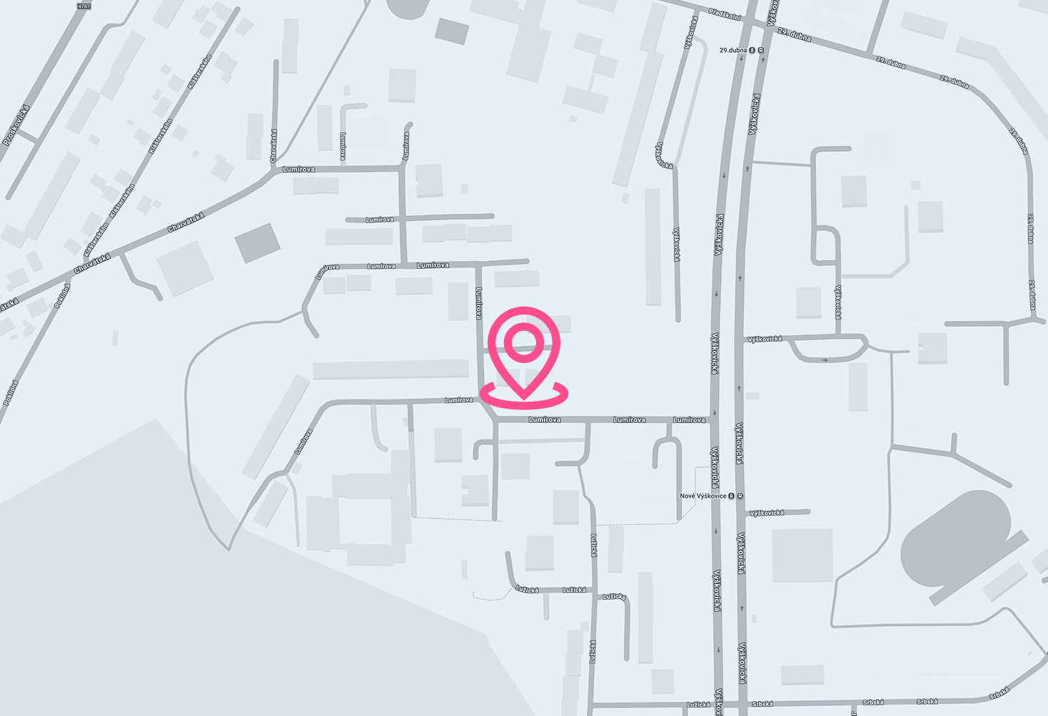 mapa mobilní verze